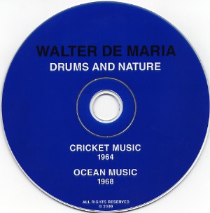 fustron DE MARIA, WALTER, Drums And Nature