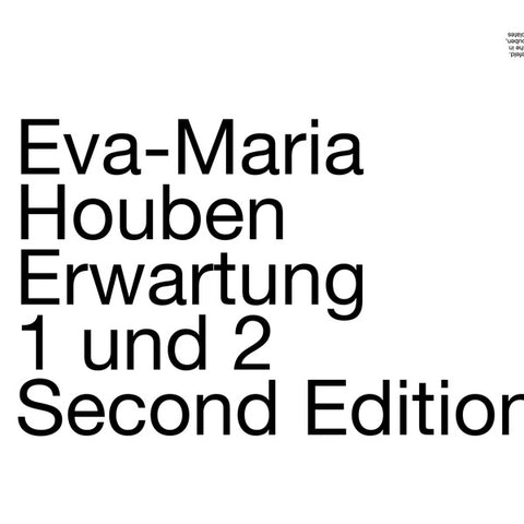 HOUBEN, EVA-MARIA - Erwartung 1 und 2