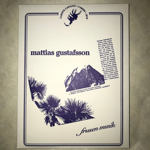 GUSTAFSSON, MATTIAS - Frusen Musik