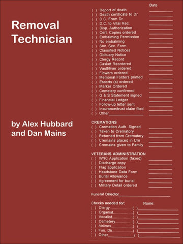 HUBBARD, ALEX - Removal Technician