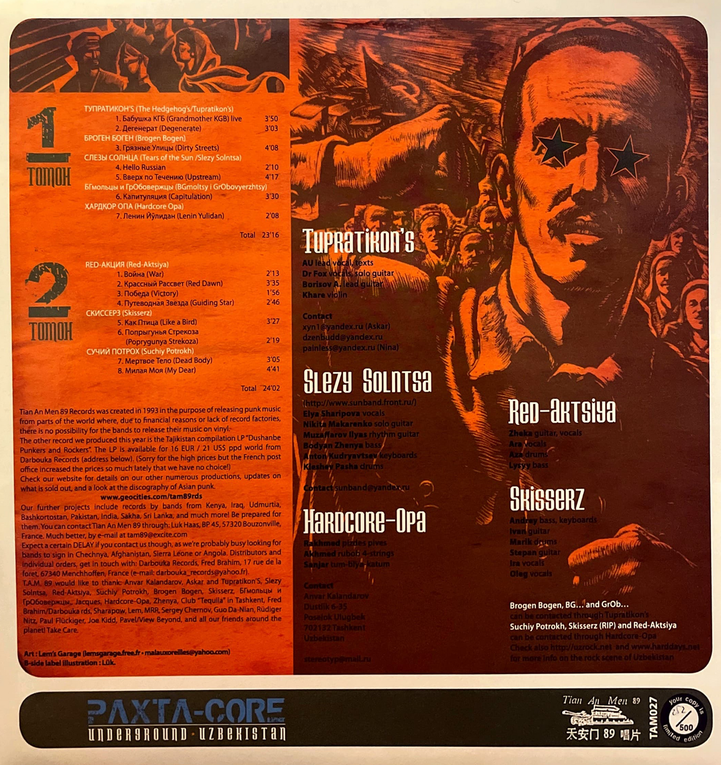 V/A - Paxta-Core Underground Uzbekistan