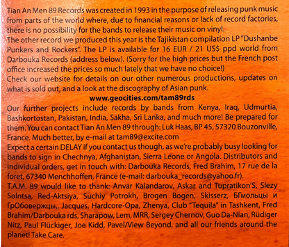 V/A - Paxta-Core Underground Uzbekistan